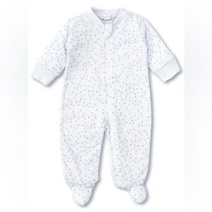 Kissy Kissy footies superstars zipper zippy pima cotton baby boy unisex